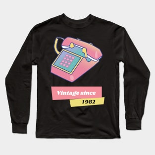 Vintage since 1982 Long Sleeve T-Shirt